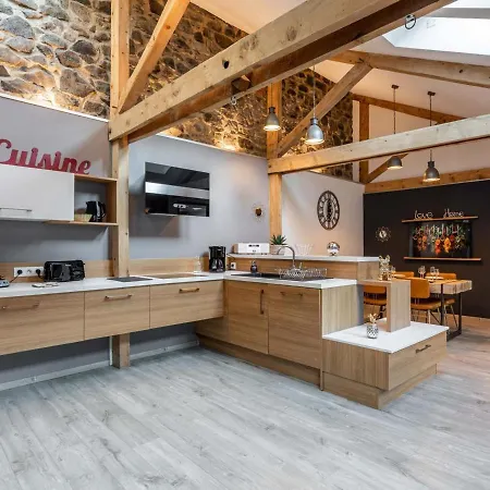 Lejlighed Loft Industriel A Aurillac, Proche Centre-ville, 2 Chambres, Garage, Wifi, Equipements Premium - Fr-1-742-490 Aurillac