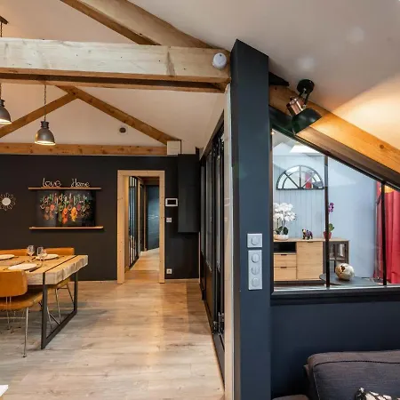 Lejlighed Loft Industriel A Aurillac, Proche Centre-ville, 2 Chambres, Garage, Wifi, Equipements Premium - Fr-1-742-490 Aurillac